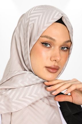 شال طوسی زنانه hijabchi - کد 888877007