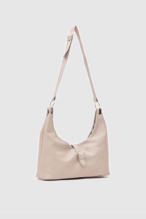 کیف دوشی بژ زنانه چرم مصنوعی Shule Bags - کد 888906329