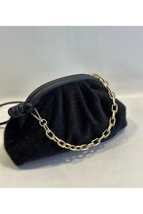 کیف دوشی مشکی زنانه چرم مصنوعی ecemnur karadağ - کد 888891490