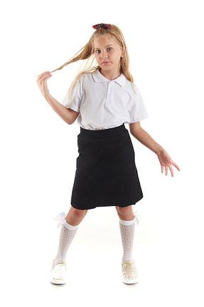 دامن مشکی بچه گانه پارچه Ahengim Kids - کد 889686501