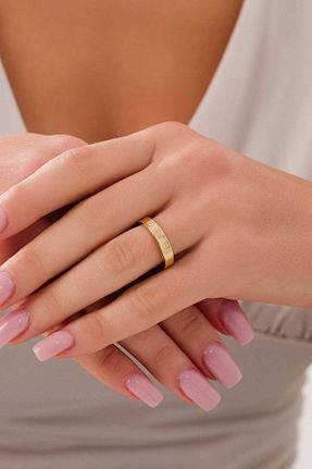 انگشتر طلا زرد زنانه 14 عیار ZEYNEPLİ GOLD - کد 888891248