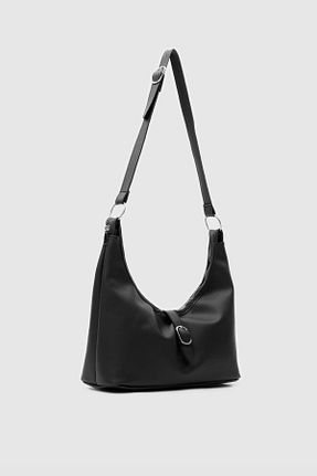 کیف دوشی مشکی زنانه چرم مصنوعی Shule Bags - کد 888906456