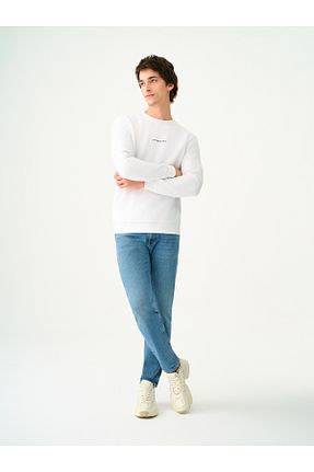 شلوار جین سرمه ای مردانه پاچه سوپر تنگ Loft - کد 888927127