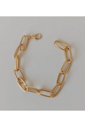 دستبند استیل (فولاد) طلائی استیل (فولاد) NKIE JEWELS - کد 888950144