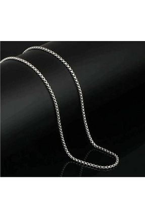 گردنبند استیل ( فولاد ) طوسی استیل (فولاد) NKIE JEWELS - کد 888947116