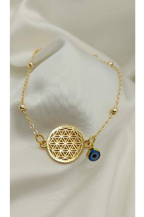 دستبند استیل (فولاد) طلائی استیل (فولاد) NKIE JEWELS - کد 888949801