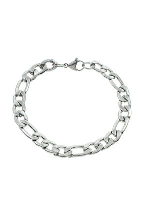 دستبند استیل (فولاد) طوسی زنانه استیل (فولاد) NKIE JEWELS - کد 888949807