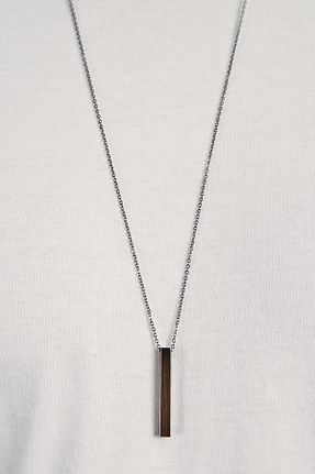 گردنبند استیل ( فولاد ) مشکی استیل (فولاد) NKIE JEWELS - کد 888945980