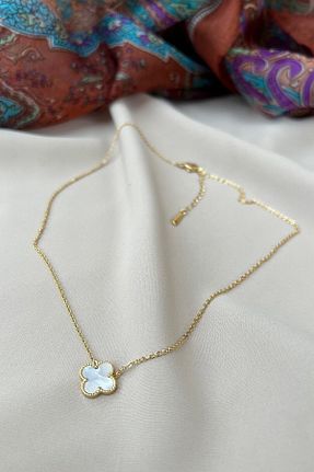 گردنبند استیل ( فولاد ) بژ زنانه استیل (فولاد) Genel Markalar - کد 888946496