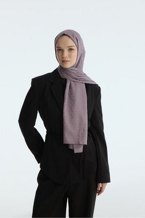 شال بنفش مردانه پنبه پلی استر MİRSOY SCARF - کد 888961249