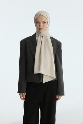 شال طوسی مردانه پنبه پلی استر MİRSOY SCARF - کد 888961262