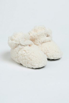 پاندوف سفید بچه گانه پارچه ای BabyZilla - کد 376305311