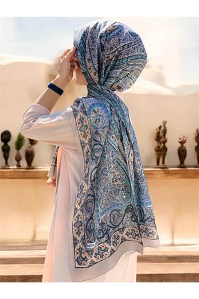 شال سبز زنانه پنبه ای Baştacı - کد 856082863