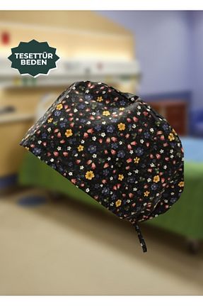 کلاه شنای حجاب مشکی زنانه YİĞİTBAŞI - کد 874377306