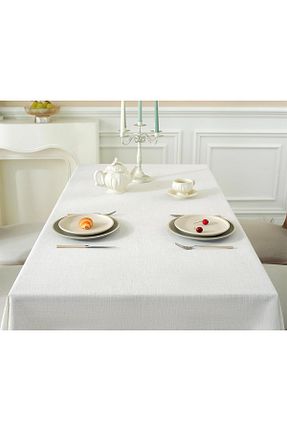 رومیزی بژ کتان Deko Dekor - کد 889728056