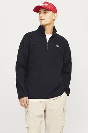 پولار مشکی مردانه رگولار Jack & Jones - کد 889049639