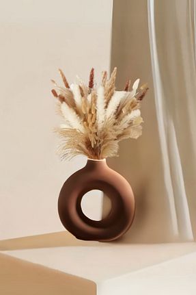 اجسام تزئینی و بیبلو قهوه ای Alçı Minima Art Studio - کد 887673409