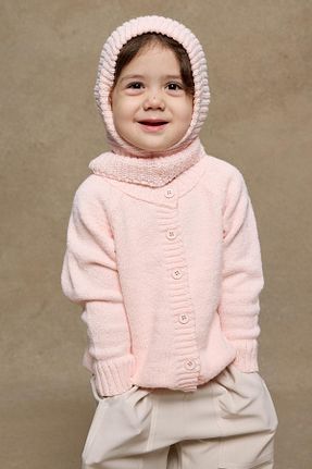 کلاه پشمی صورتی بچه گانه Fahhar Kids - کد 776931206