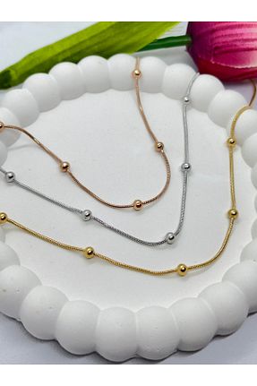 گردنبند استیل ( فولاد ) رنگی استیل (فولاد) Staınless - کد 889085518