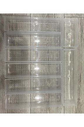 نظم دهنده کمد سفید پلاستیک Bayev - کد 889911201
