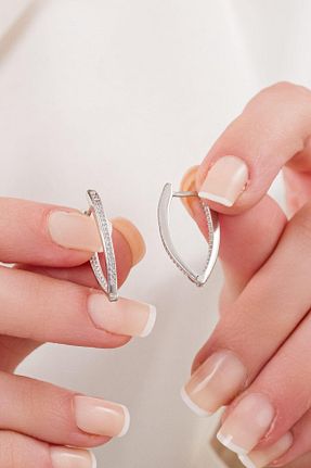 گوشواره نقره زنانه 925 عیار Tmt Silver - کد 889093371