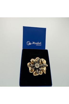 سنجاق سینه طلائی زنانه فلزی model aksesuar - کد 315941895