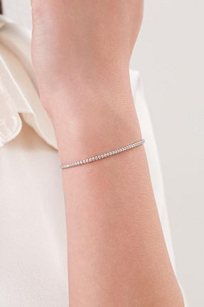 دستبند نقره زنانه 925 عیار Tmt Silver - کد 889130608