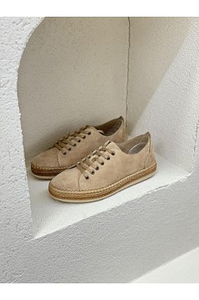کفش اسنیکر بژ زنانه چرم اصل Venüs - کد 810066815