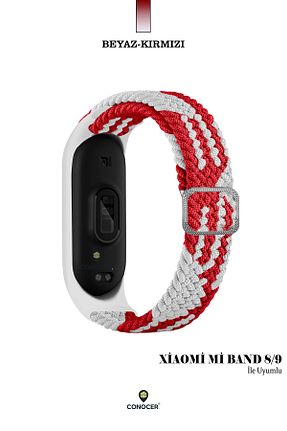 بند دستبند هوشمند سفید CONOCER - کد 889148746