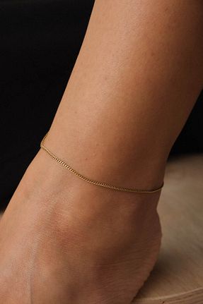 خلخال جواهر طلائی زنانه ESBAFLOR - کد 889135023