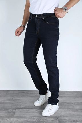 شلوار جین آبی مردانه پاچه ساده MOD10 - کد 869480650