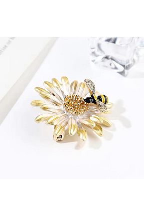 سنجاق سینه رنگی زنانه فلزی Rachel Silver - کد 889158215