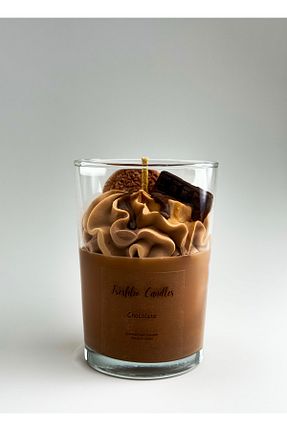 شمع قهوه ای 1 پارچه Freshbo Candles - کد 834863041
