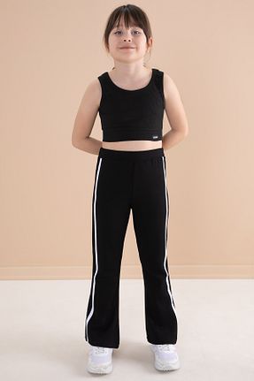 ساق شلواری مشکی بچه گانه بافتنی Cansın Mini - کد 889960637