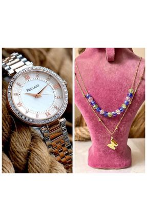 ساعت مچی رنگی زنانه 36-40 میلی متر Ferrucci - کد 889259472