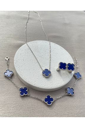 ست نقره بنفش زنانه زیرکن Inure Jewelry - کد 870962355