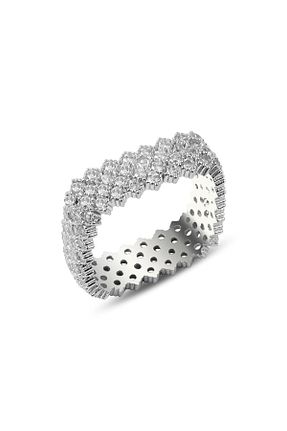 انگشتر نقره زنانه زیرکن Inure Jewelry - کد 889319377