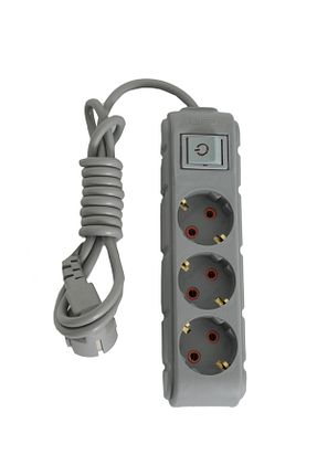 کابل افزودنی پریز گروهی طوسی 3 UFO - کد 889335901