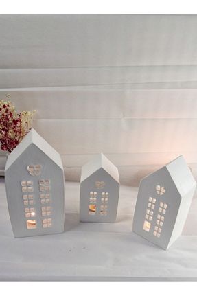 اجسام تزئینی و بیبلو سفید Home - کد 887607469