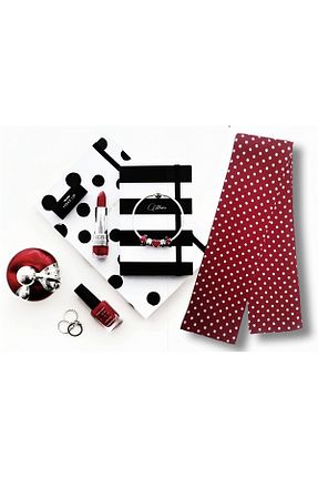دستمال گردن زرشکی زنانه ویسکون Maia - کد 880374839