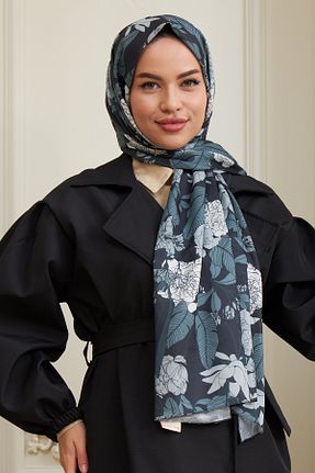شال رنگی زنانه پنبه ای İpekhan - کد 446834373