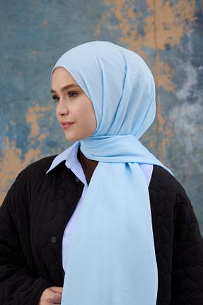 شال بژ زنانه پنبه ای İpekhan - کد 889379947