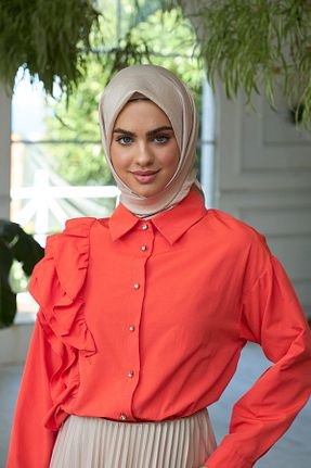روسری بژ İpek Vual İpekhan - کد 832686292