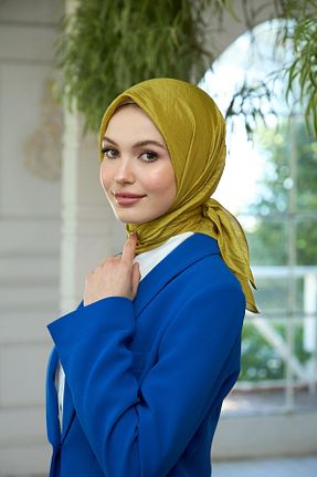 روسری سبز İpek Vual İpekhan - کد 832686261
