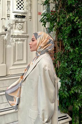 شال طوسی زنانه İpekhan - کد 771777086