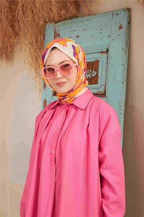 شال قرمز زنانه İpekhan - کد 743270896