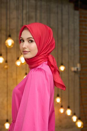 روسری قرمز İpek Vual İpekhan - کد 832686428