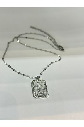 گردنبند استیل ( فولاد ) زنانه استیل (فولاد) Çelik - کد 889380929