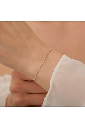 دستبند نقره زرد زنانه 925 عیار Marylebone Silver - کد 890203781