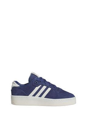 کفش اسنیکر سرمه ای مردانه بند دار adidas - کد 883418389